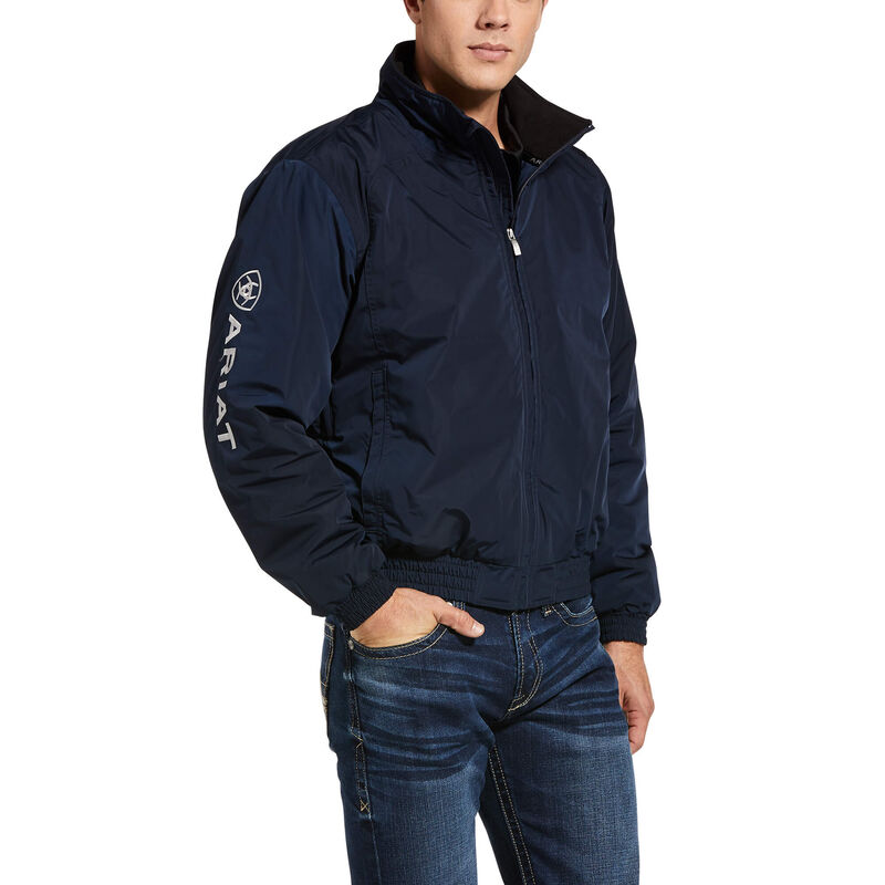 Chaqueta Ariat Team Logo Insulated Azul Marino Hombre - Chile 827-YUTBDA